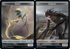 Servo // Eldrazi Double-sided Token